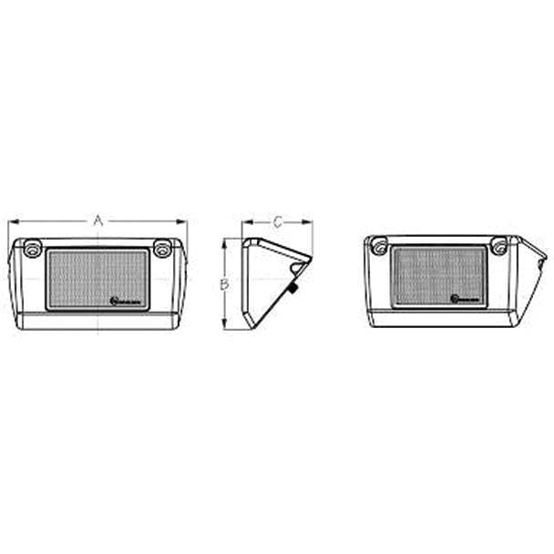 Sea-Dog 4053603 LED Undermount Light Bar, 5"